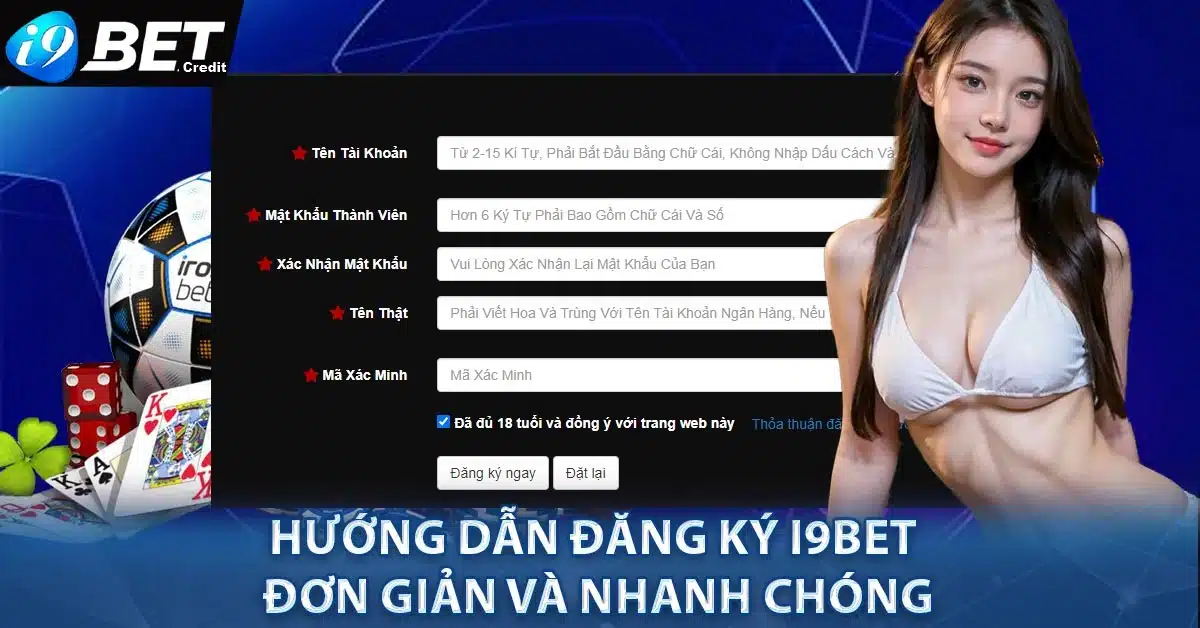 Hướng dẫn đăng ký I9bet